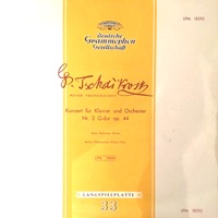 Deutsche Grammophon : Cherkassky - Tchaikovsky Concerto No. 2